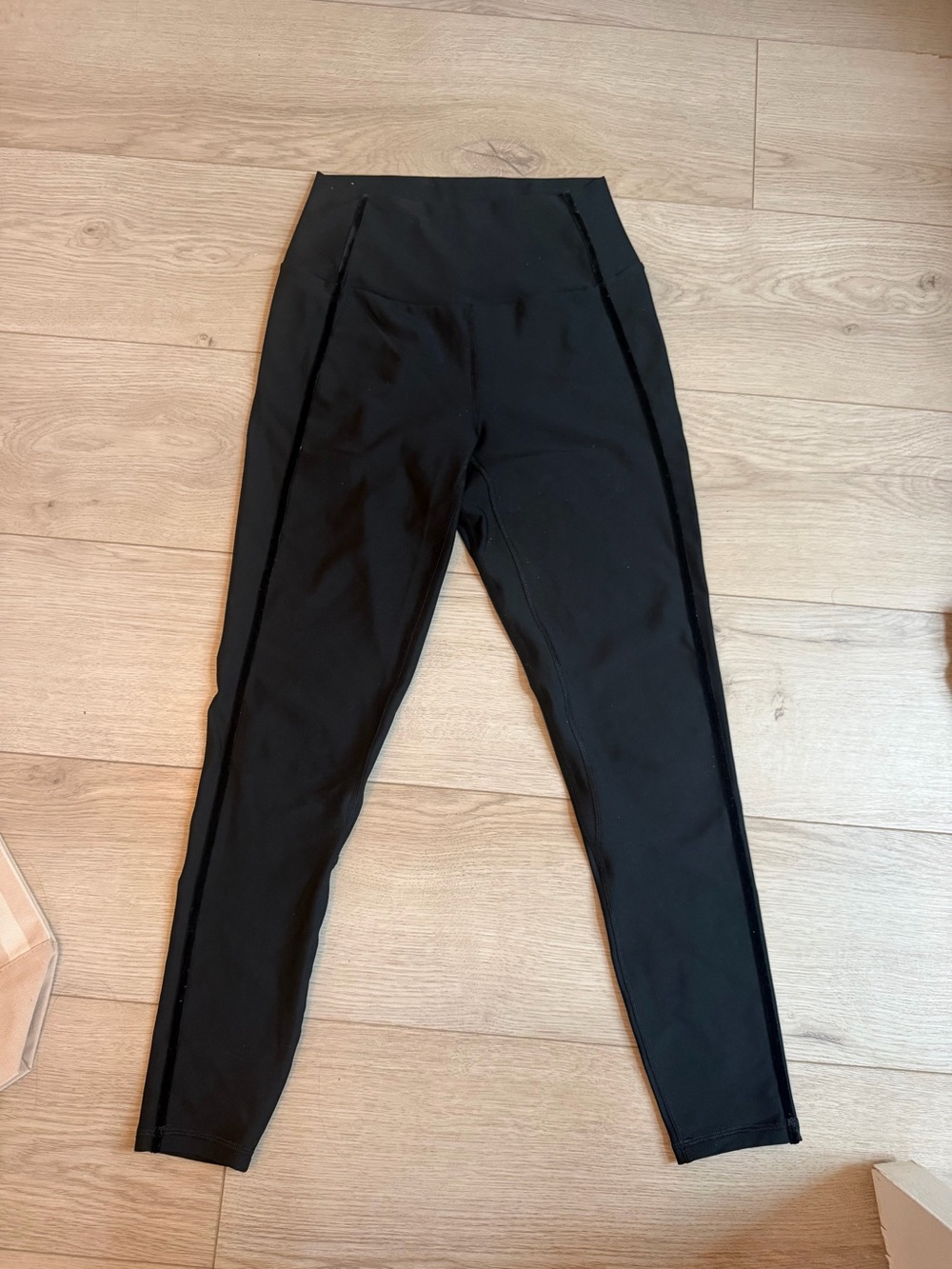 Black High-Waist Performance Leggings